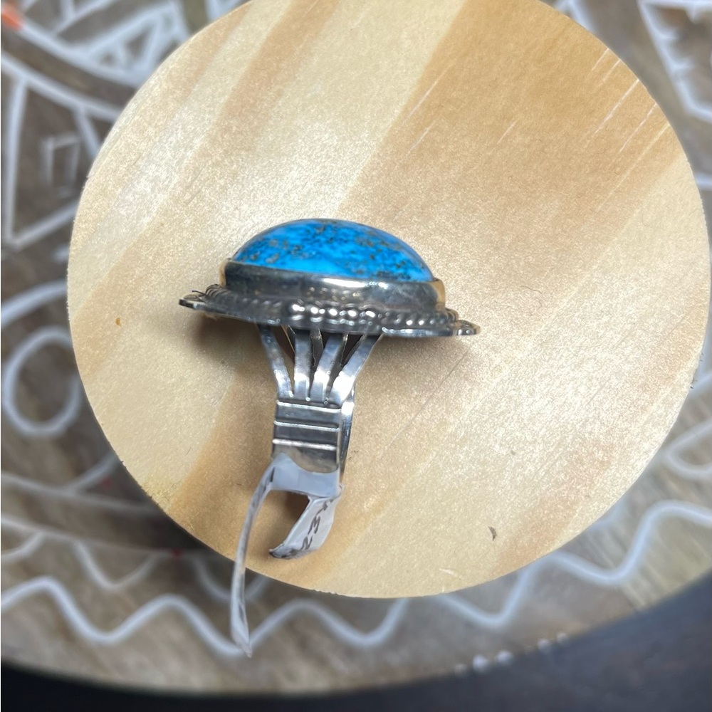 Silver Turquoise Ring - Picture 6 of 11